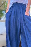 Tasha Damask Bloom Pant Navy